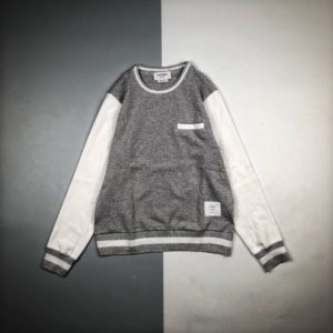 [THOM BROWNE] 톰브라운 20FW color block 크루넥 스웨트 셔츠