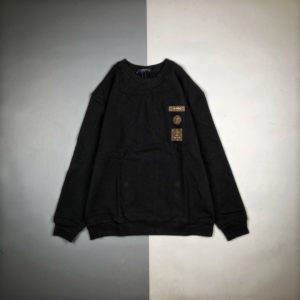 [LOUIS VUITTON] 루이비통 레더 로고 패치 스웨트 셔츠 맨투맨 louis vuitton logo sweatshirt