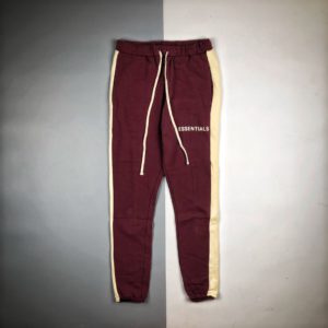 [FEAR OF GOD] 피어오브갓 사이드 스트라이프 캘리포니아 리미티드 드로스트링 롱 팬츠 Fog Essentials Side Stripe California Limited Drawstring Long Pants