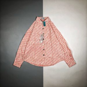 [DIOR x STUSSY] 디올 X 스투시 조인트 핑크 셔츠 재킷