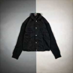 [DIOR] 디올 20SS Clip&Pin 스웨터 슬리브 코튼 재킷