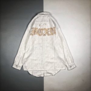 [FAITH CONNEXION x KRIS] FC연맹 흑백 파인 체크 우븐 셔츠 재킷