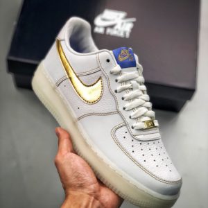 [NIKE] 나이키 에어포스 1 로우 Nike Air Force 1 Low White Gold CJ1686-130