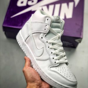 [NIKE] 나이키 덩크 SB 하이 화이트 Nike Dunk SB High All White