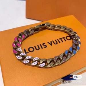 LOUIS VUITTON 루이비통 Chain Links Patches 모노그램 체인 팔찌