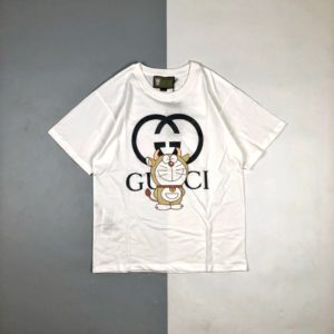 [GUCCI] 구찌 21SS 도라에몽 프린트 반팔 티셔츠