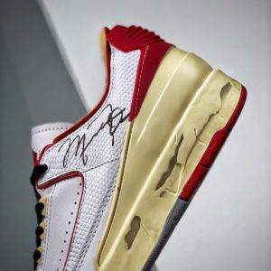 [NIKE] 오프화이트 x 에어 조던 2 OFF-WHITE x Air Jordan 2 “White Varsity Red”
