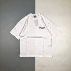 [BALENCIAGA] 발렌시아가 22ss Cola Wave Embroidery Short Sleeves 자수 반팔 티셔츠
