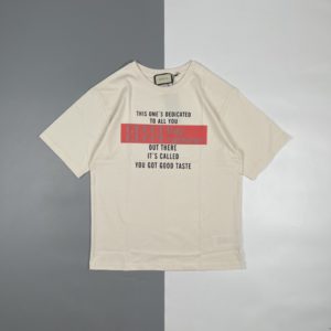 [GUCCI] 구찌 프린트 반팔 티셔츠