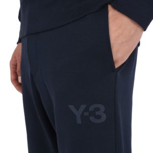 [Y-3] Yoji Yamamoto 클래식 로고 엘라스틱 조거 팬츠