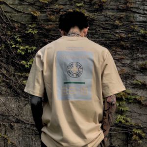 [STONE ISLAND] 스톤아일랜드 로고 프린트 반팔 티셔츠