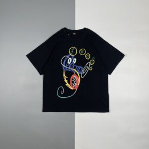 [FENDI] 펜디 22ss 해마 그래피티 프린트 반팔 티셔츠