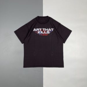 [GALLERY DEPT.] 갤러리 디파트먼트 ART THAT KILLS 프린트 반팔 티셔츠