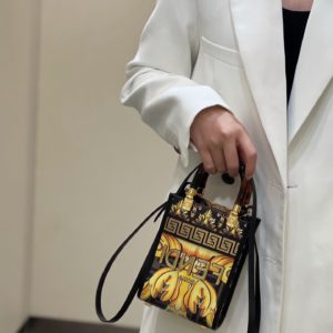 [FENDI  X Versace] 펜디 x 베르사체 선샤인 스몰 토트백 Sunshine Shopper tote bag