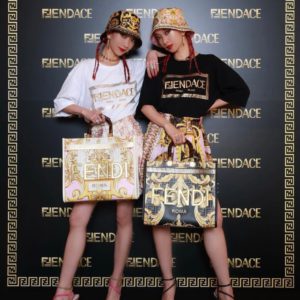 [FENDI  X Versace] 펜디 x 베르사체 선샤인 토트백 Sunshine Shopper tote bag