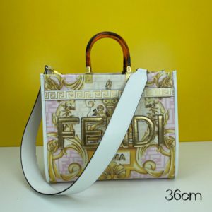 [FENDI  X Versace] 펜디 x 베르사체 선샤인 미디엄 토트백 Sunshine Shopper tote bag
