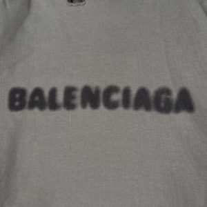 Balenciaga 22Fw 퍼지 레터 프린트 후드 스웨트셔츠
