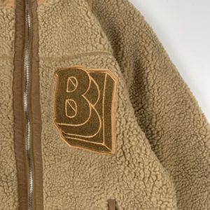 Burberry 22Fw B로고 자수 양털 재킷