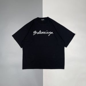 BALENCIAGA/PARIS FAMIAL 23SS 인쇄 반팔 티셔츠
