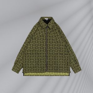 Loewe 22Fw 풀 프린트 로고 셔츠 재킷