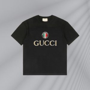 Gucci 23ss 자수 반팔 티셔츠 260g
