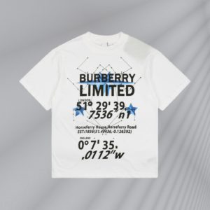 Burberry 23ss Constellation 프린트 반팔 230g