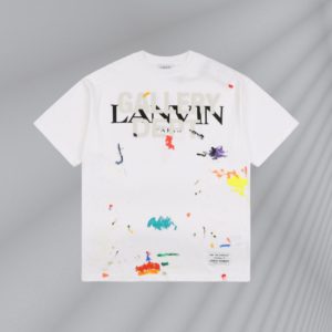 Lanvin x Gallery Dept 23ss 반팔 자수 로고 티셔츠 230g