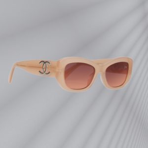 [CHANEL] 샤넬 선글라스 Chanel Rectangle Sunglasses CH5493 55 Coral