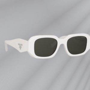 [PRADA] 프라다 선글라스 Prada PR 17WS 1425S0 Plastic Rectangle Sunglasses