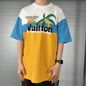 [LOUIS VUITTON] 루이비통 24ss 코코넛 프린트 반팔 티셔츠 230g